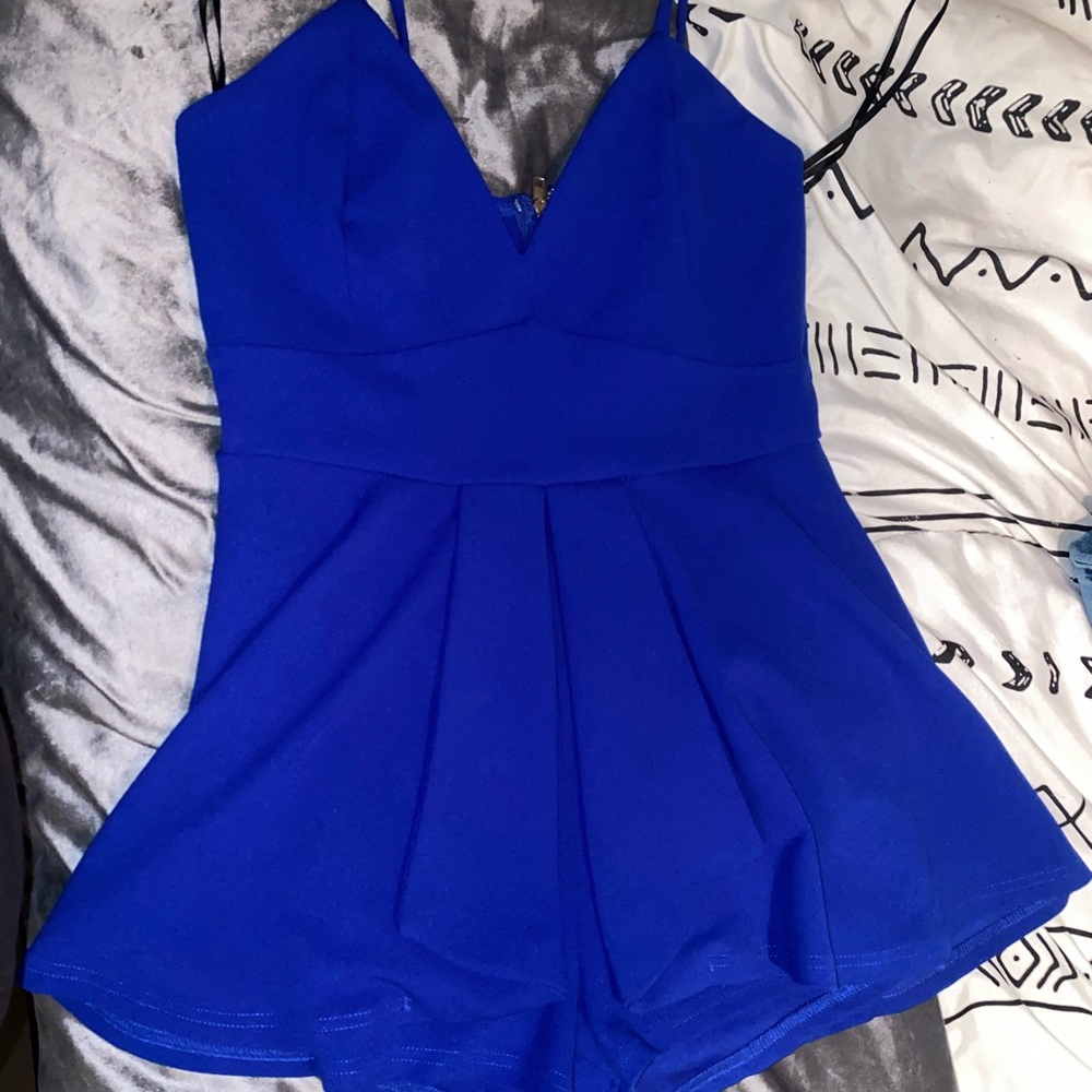 Blue Skort